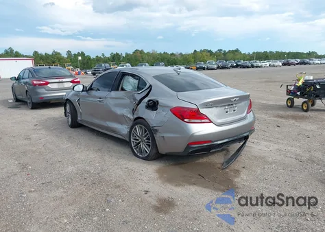 2021 Genesis G70 2.0T Rwd из США, поврежденный, VIN KMTG34LA4MU073048